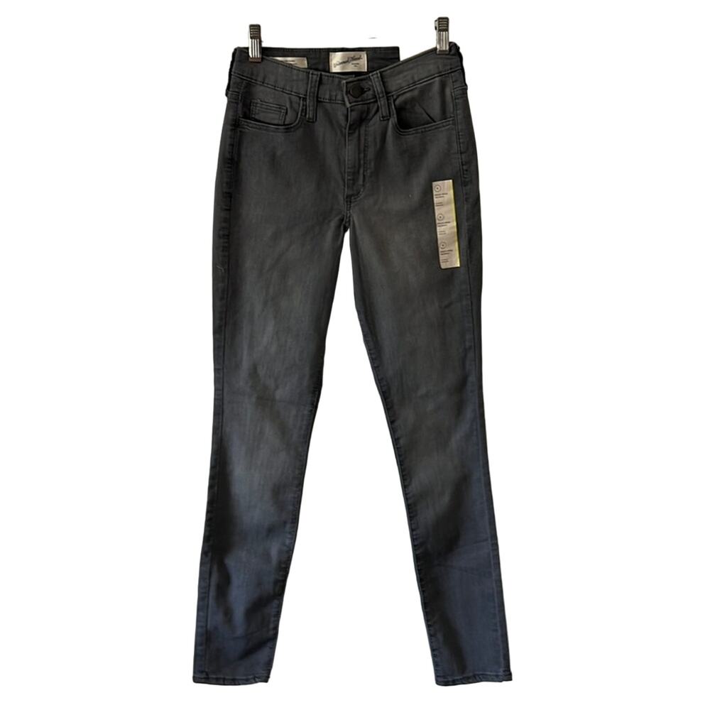 Universal Thread 0/25R Gray High Rise Skinny Slim Leg Jeans NWT